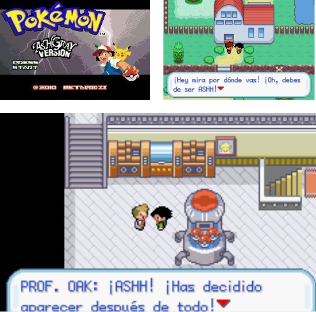 Imagen de pokemon ash gray en español
